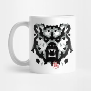 Bear Rorschach Test by Tobe Fonseca Mug